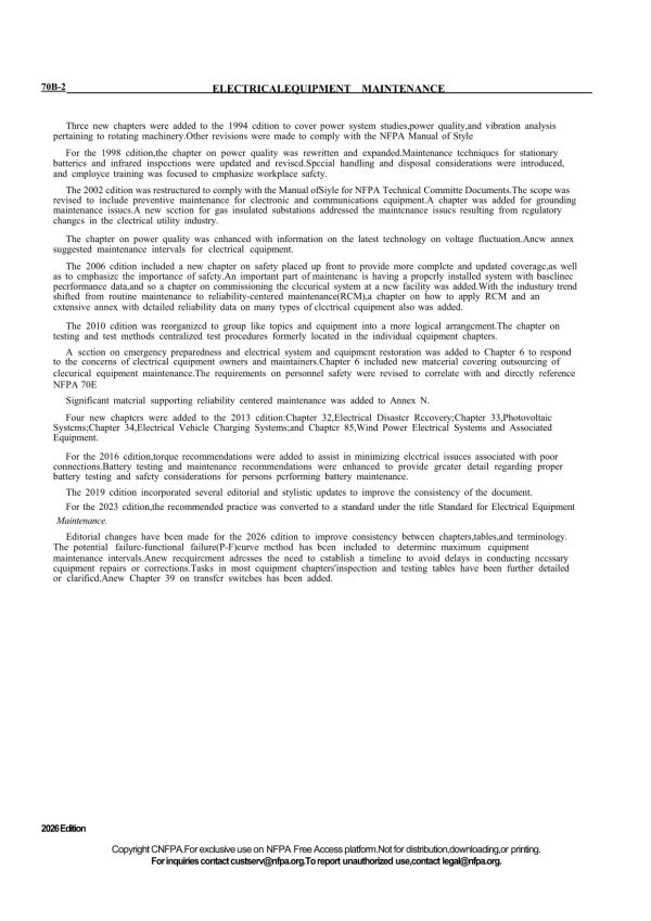 NFPA 70B PDF